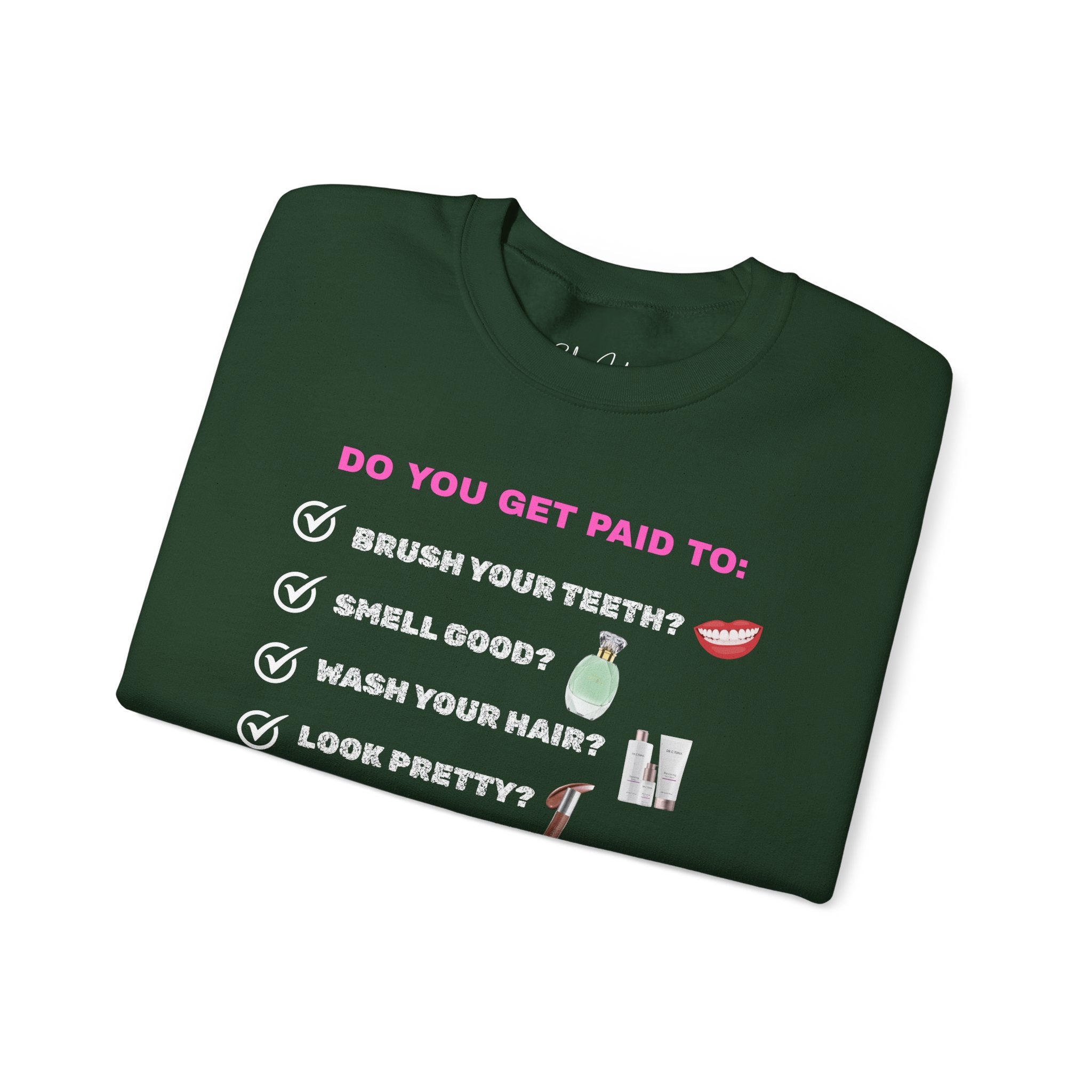 Do you get paid to... Unisex Heavy Blend™ Crewneck Sweatshirt