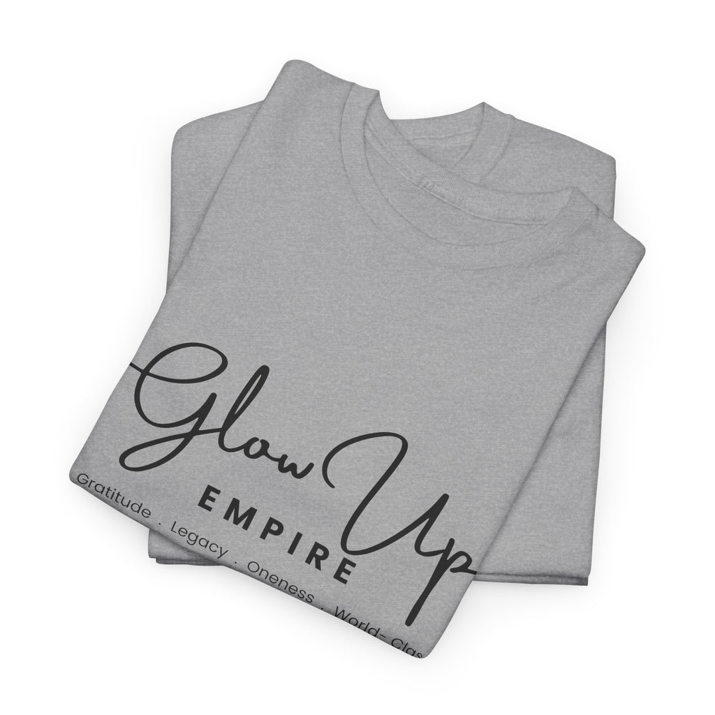 Glow Up Empire Graphic T‑Shirt