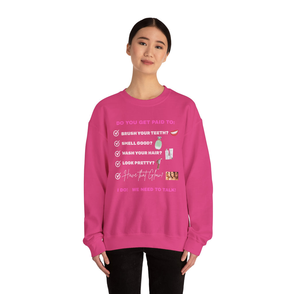 Do you get paid to... Unisex Heavy Blend™ Crewneck Sweatshirt