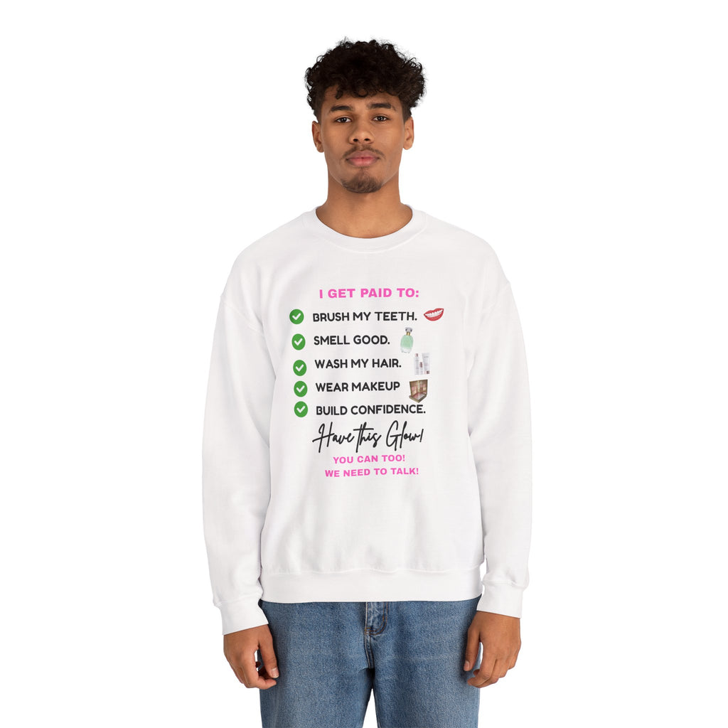 Do you get paid to... Unisex Heavy Blend™ Crewneck Sweatshirt
