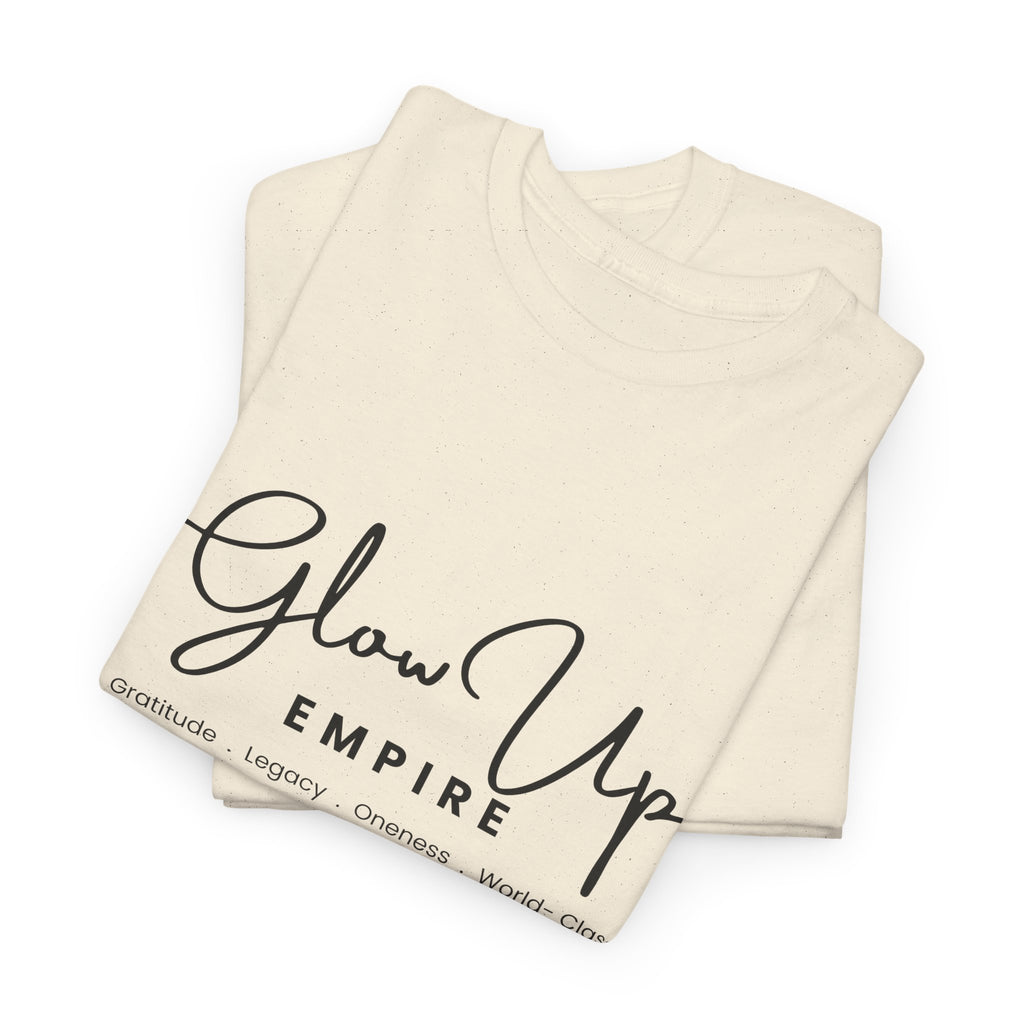 Glow Up Empire Graphic T‑Shirt