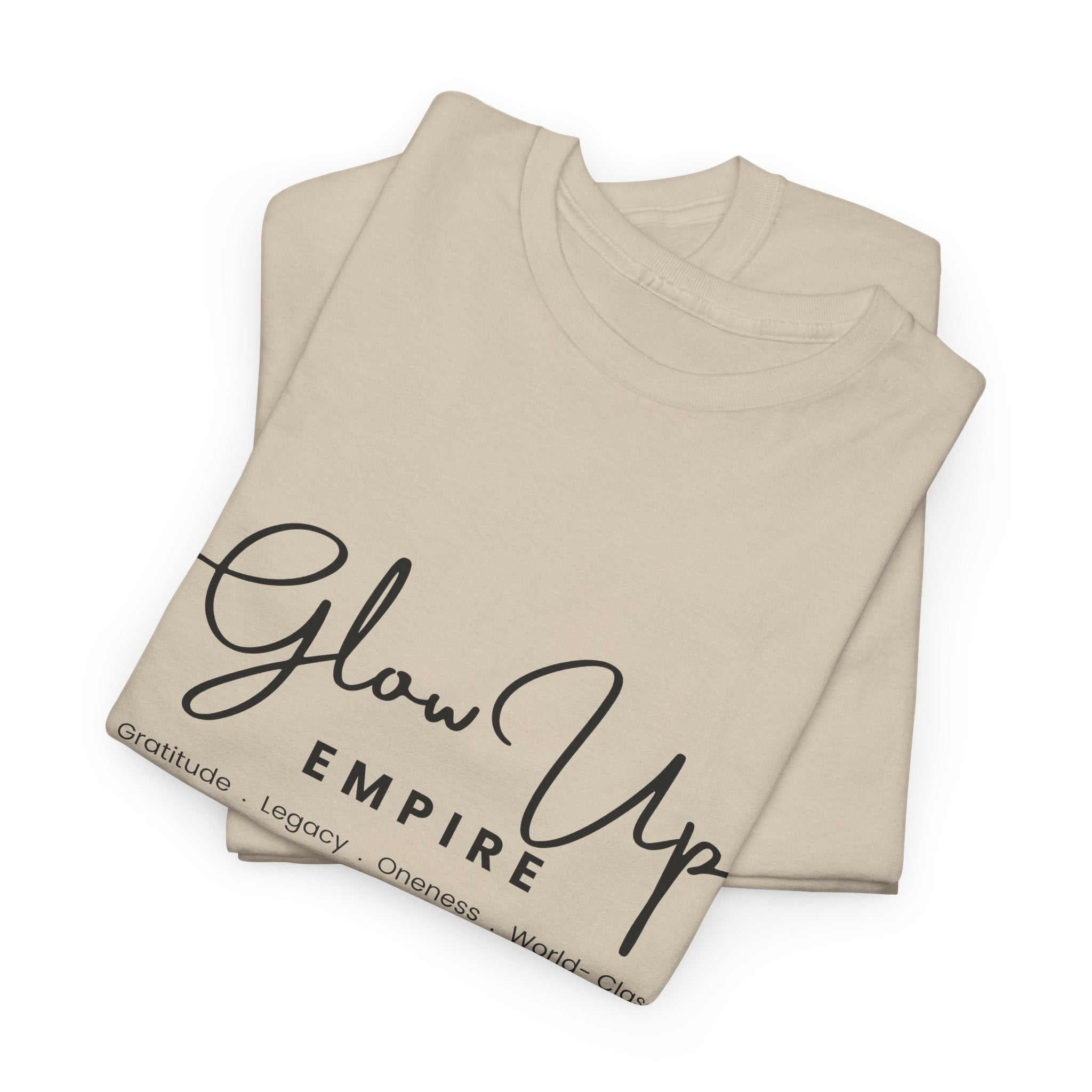 Glow Up Empire Graphic T‑Shirt
