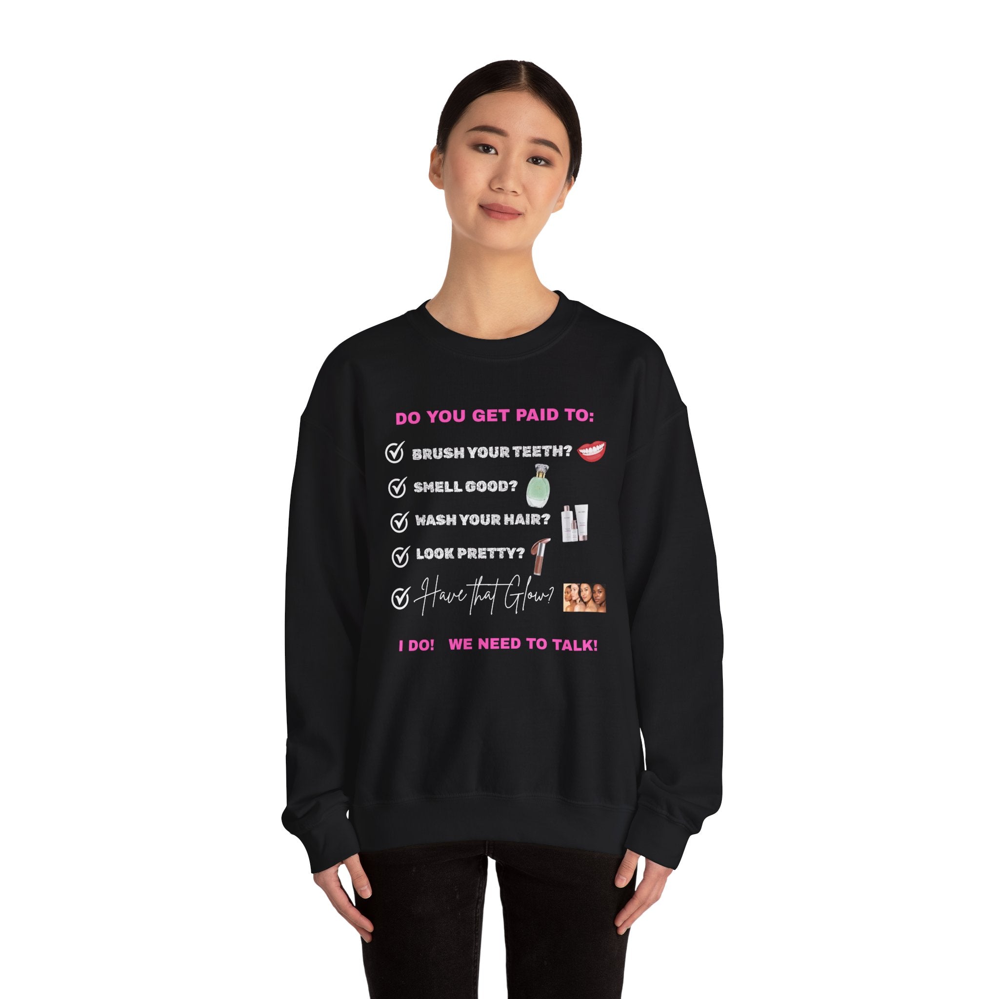 Do you get paid to... Unisex Heavy Blend™ Crewneck Sweatshirt