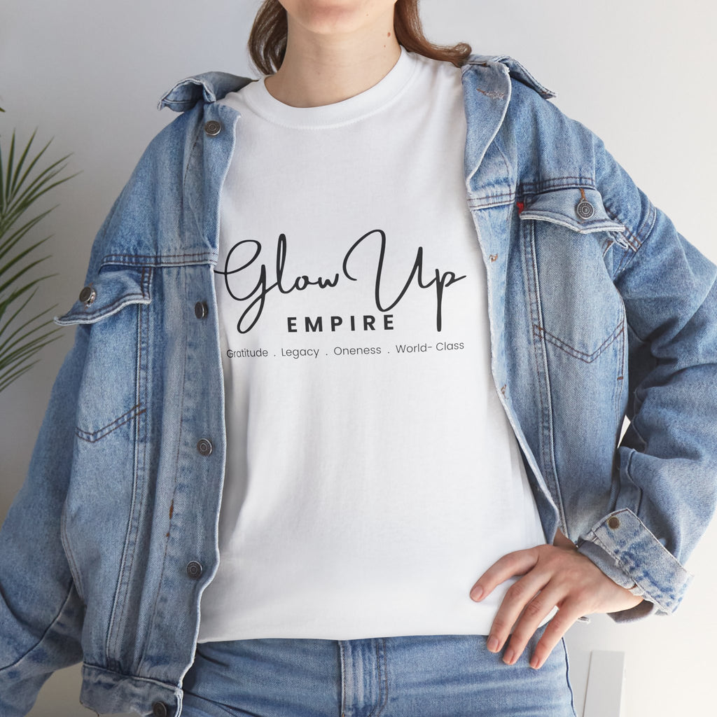 Glow Up Empire Graphic T‑Shirt