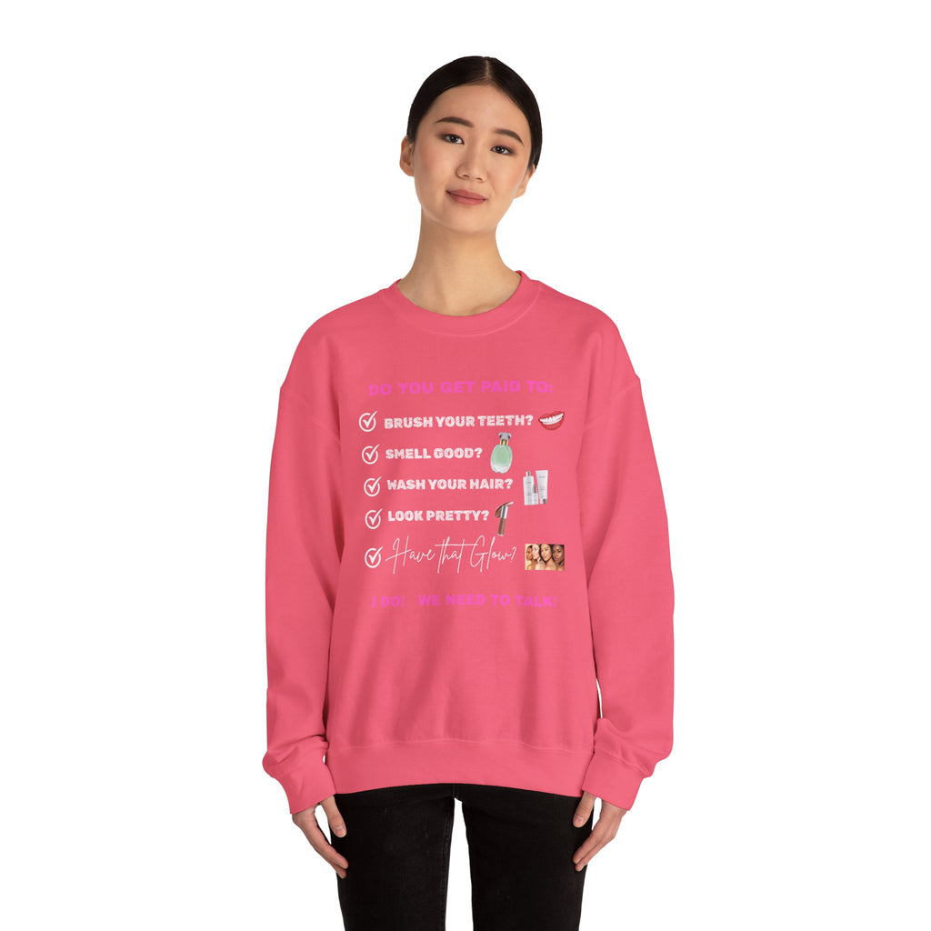 Do you get paid to... Unisex Heavy Blend™ Crewneck Sweatshirt