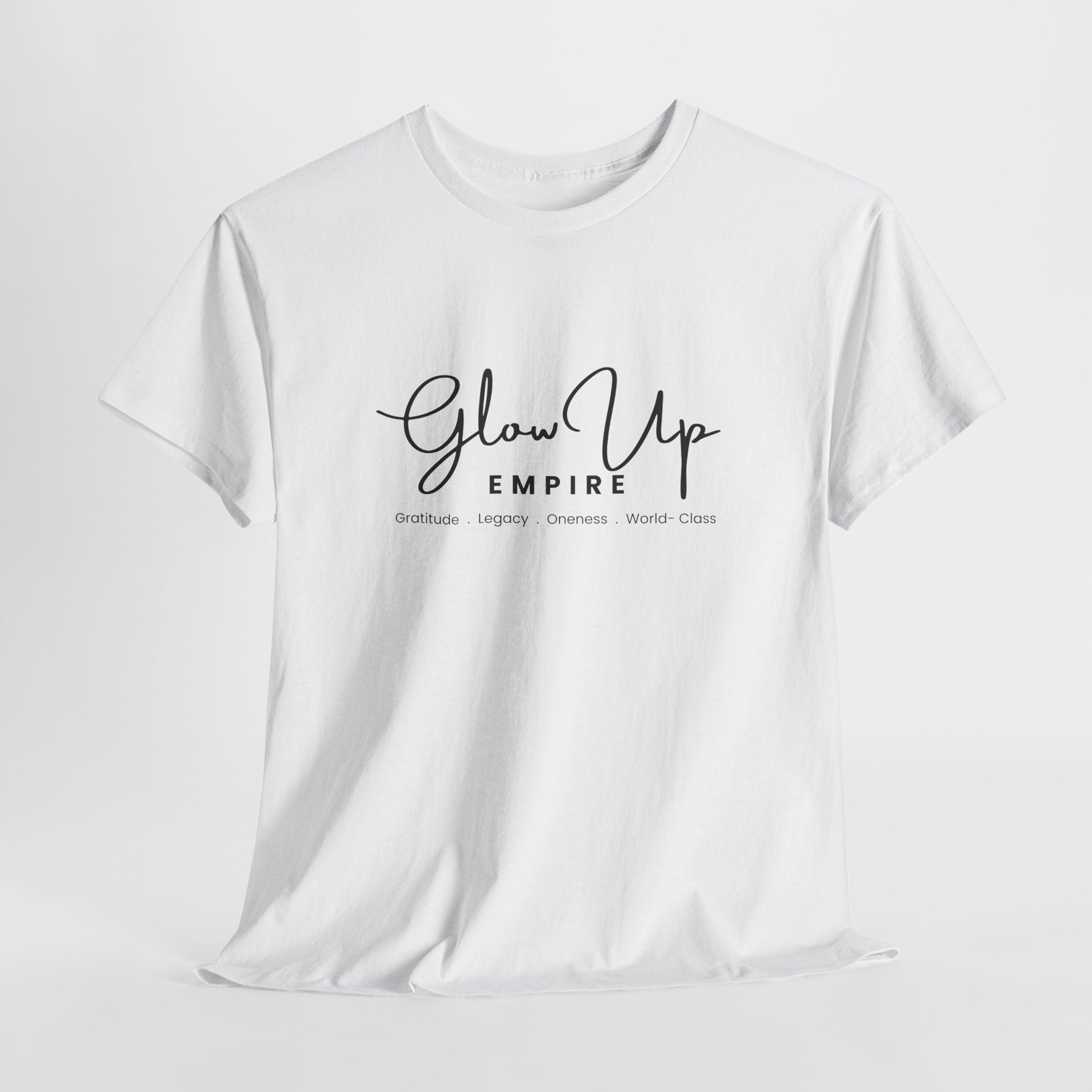 Glow Up Empire Graphic T‑Shirt