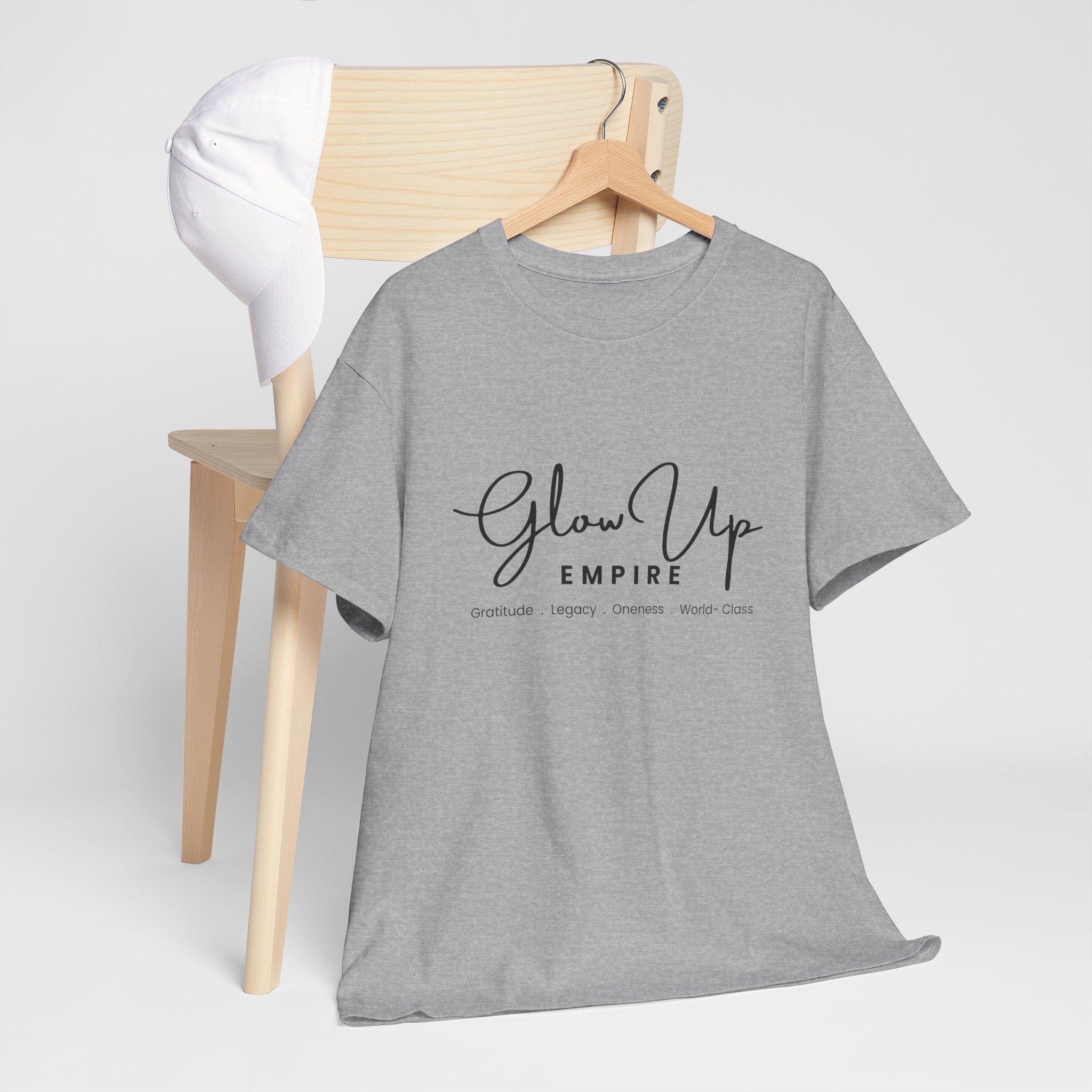 Glow Up Empire Graphic T‑Shirt