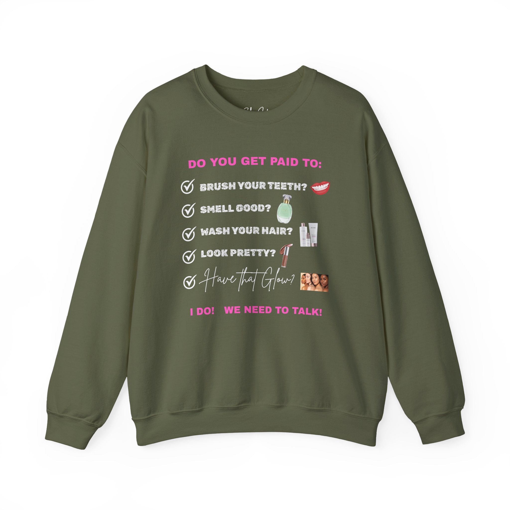 Do you get paid to... Unisex Heavy Blend™ Crewneck Sweatshirt