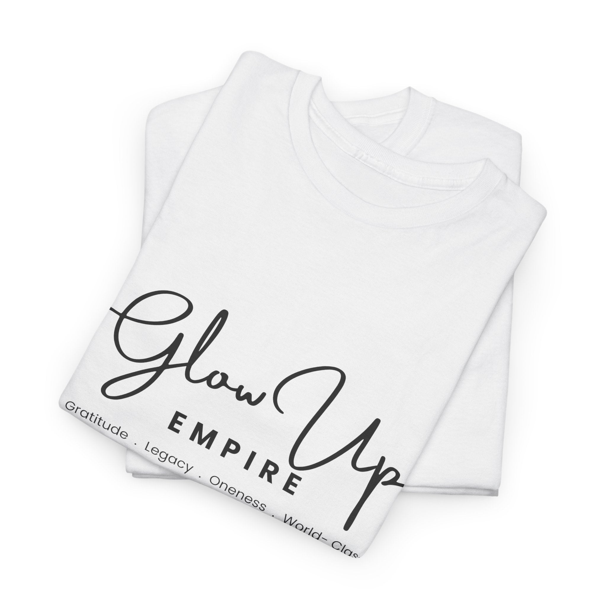 Glow Up Empire Graphic T‑Shirt