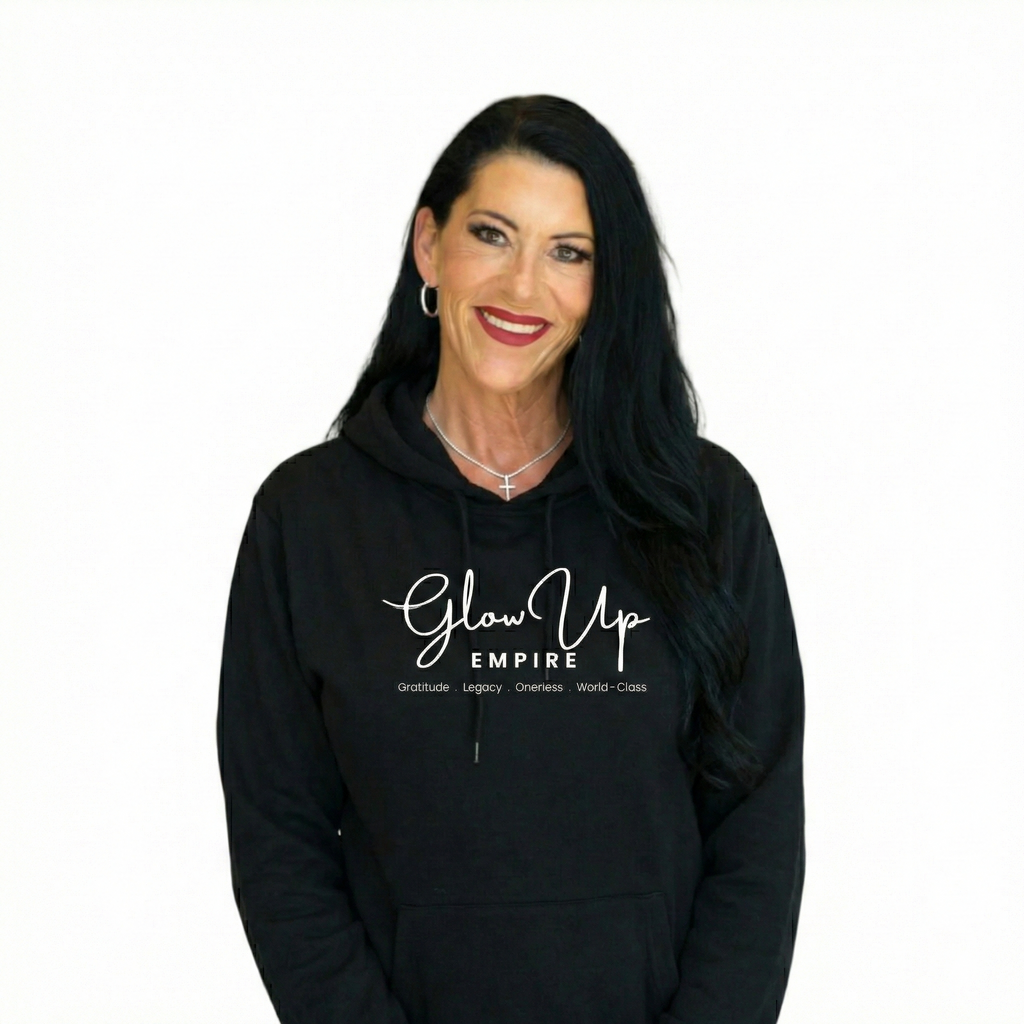 Glow Up Empire Team Lightweight Pullover Hoodie- Unisex