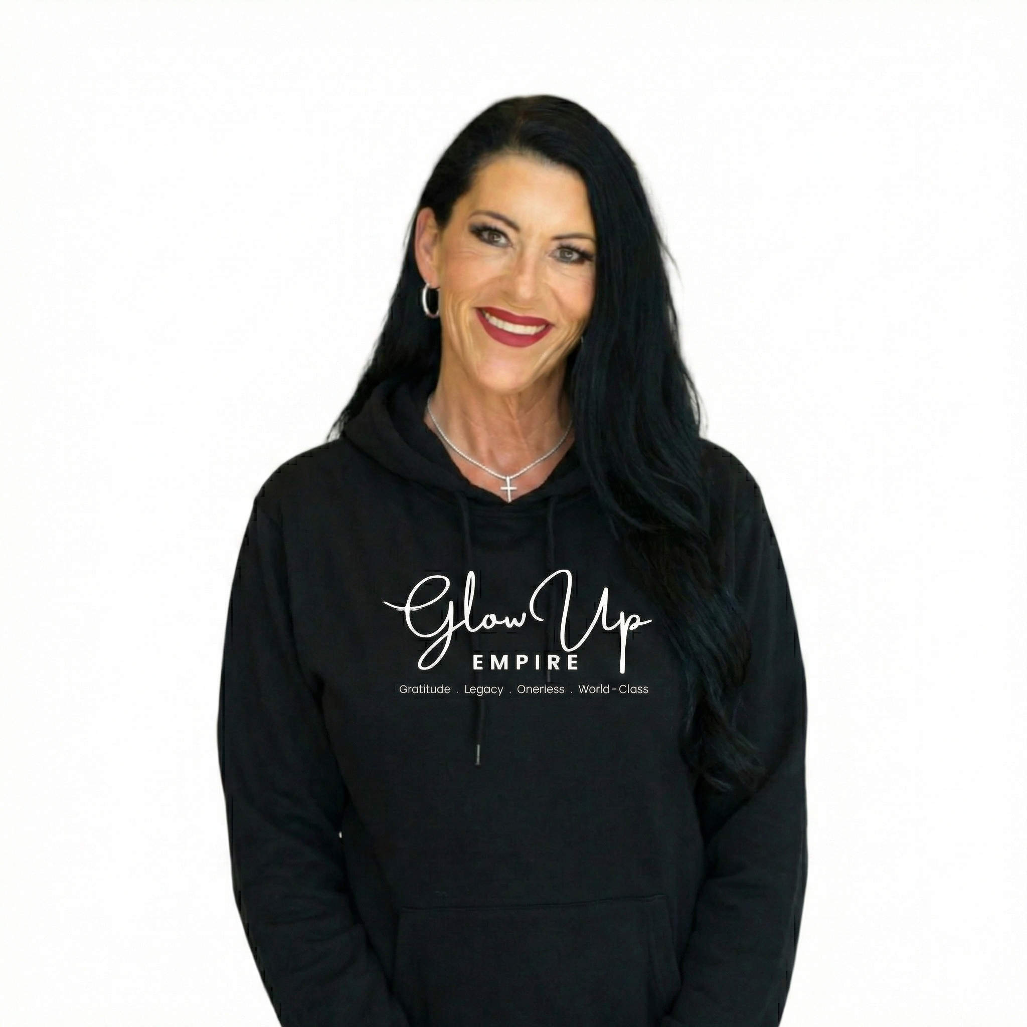 Glow Up Empire Team Lightweight Pullover Hoodie- Unisex